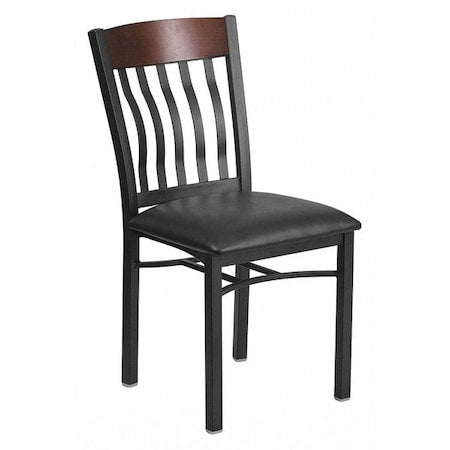 Eclipse Restaurant Chair, 17 in W 24-1/2" L 35-3/4" H