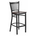 Restaurant Stool, Vertical Back, Wal Seat