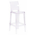 Ghost Barstool, Square Back