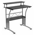 Computer Desk Clifton Computer Desk, Black, 23-1/2" D X 33-1/8" H, 27-7/8" W X Laminate, Black