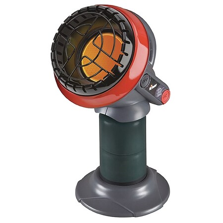 Portable Gas Tabletop Heater, LP, Matchless Piezo, 3,800 BtuH, 12 in L