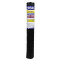 Safety, SnowFence, 4 FT. x 100 FT. Black, Oval Mesh Size 3.8 in X 1.1 in