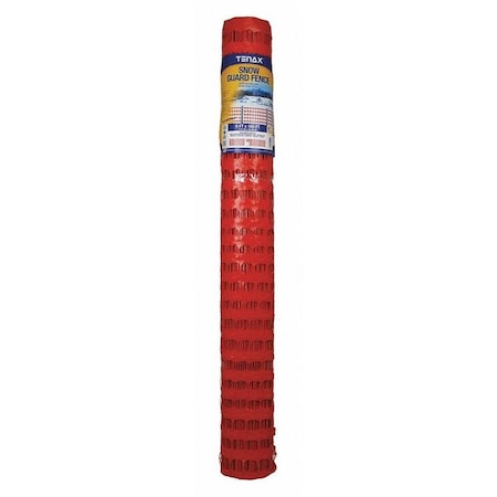 Snow Guard, 4ft. x 100 ft. Orange