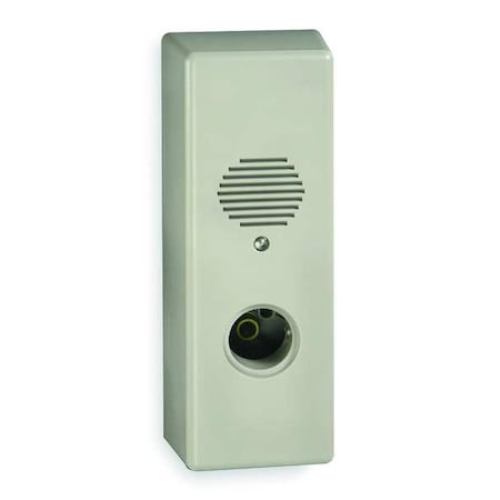 Exit Door Alarm, Gray, Steel, 105 dB