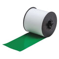 Label Tape Cartridge, Green, Labels/Roll: Continuous