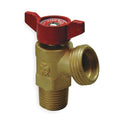 Boiler Drain Valve, Quarter Turn, 1/2 In