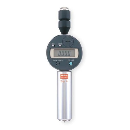 Digital Durometer, Shore D, 0.71 In Dia