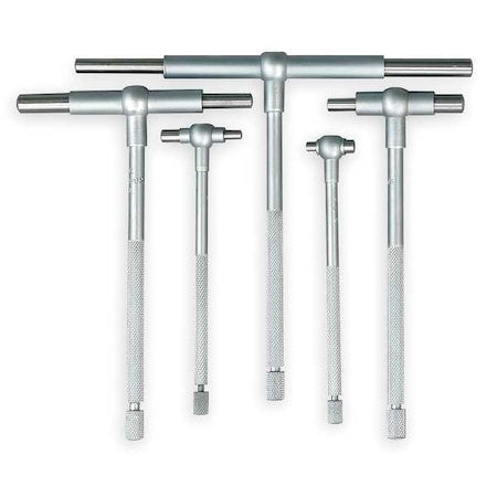Telescoping Gauge Set, Number of Pieces 5