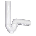 1-1/4- 1-1/2 Dia, Molded Vinyl, -, P-Trap Cover