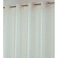 Shower Curtain, Polyester, Beige, 71 in W, 74 in L