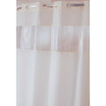 Shower Curtain, Plastic, Beige, 71 in W, 77 in L