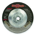 Depressed Center Grinding Wheel, Type 27, 4 1/2 in Dia, 0.25 in Thick, 5/8"-11 Arbor Hole Size