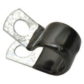 Cable Clamp, Steel, 1 in Bundle Dia., Black, 25 PK