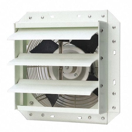Exhaust Fan, 10In Bl, Fiberglass, 115V