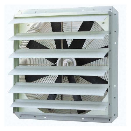 Exhaust Fan, 24In Bl, Fiberglass, 115V