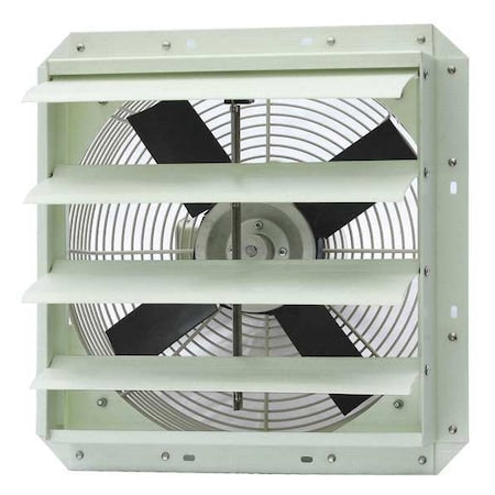 Exhaust Fan, 16In Bl, Fiberglass, 115V