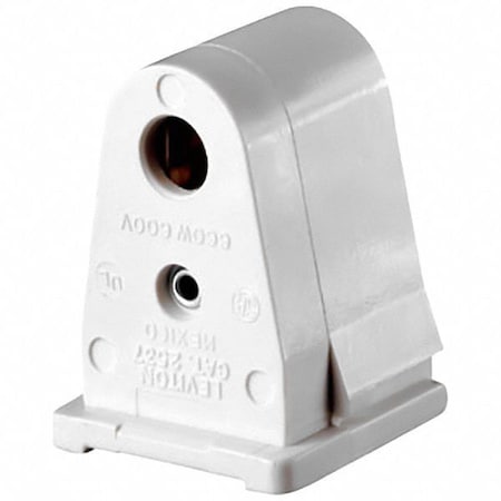 Lampholder, 660 W, White, Single Pin (Fa8)