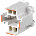 Lampholder,75 W,White,4-Pin (G24q-3)