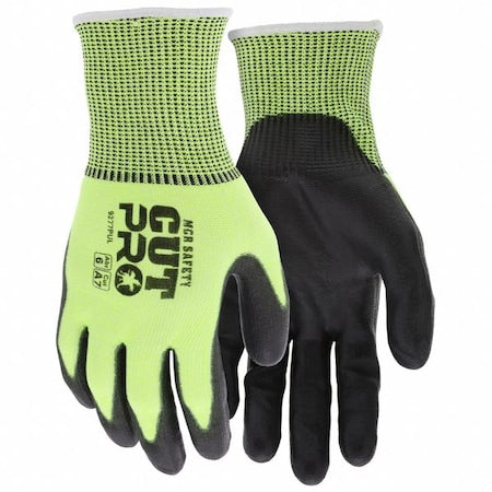 Cut-Resistant Glove, Cut Level A7 , Dipped , Polyurethane , Foam , M 12 PK