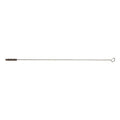 Tube and Pipe Brush, 15 1/2 in L Handle, 2 1/2 in L Brush, Tan, Wire, 18 in L Overall, 12 PK