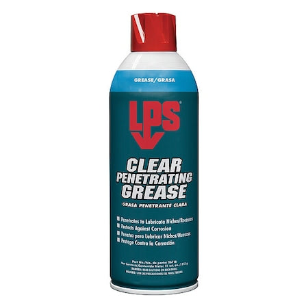 Penetrating Lubricant, 11 oz, Aerosol Spray Can, PTFE Base, 400 Degrees F Max Op Temp, Not Rated, Brown