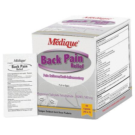 Magnesium Salicylate Pain Reliever, 580mg