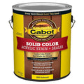 Solid Acryl StainRedwoodLowLustre, 1 gal.