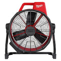 M18 Brushless Jobsite Fan, 18 in Blade Dia, 3 Speeds, 3400 cfm, Bare Tool