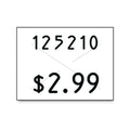 PricingLabelKit, White, 5/8inH, 7/8inW, PK3