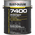 Interior/Exterior Paint, High Gloss, Oil Base, Machine Tool Gray, 1 gal