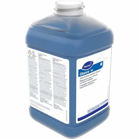 Liquid Glass and All Purpose Cleaner, 2.5L, Blue, Unscented, Bottle, 2 PK