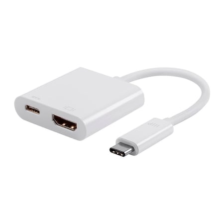 Usb, C To HDMI, Usb, C, F, Dualport Adptr