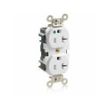 Straight Blade Receptacle, 5-20R, 20 A, 125V AC, Flush Mount, Self-Grounded