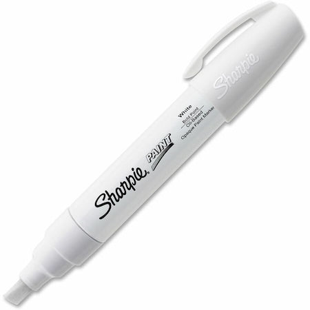 Liquid Paint Marker, White, Fiber, PK6