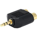 3.5mm S Plug to RCA Jack x2 Splitter