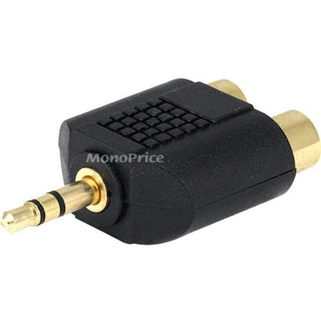 3.5mm S Plug to RCA Jack x2 Splitter