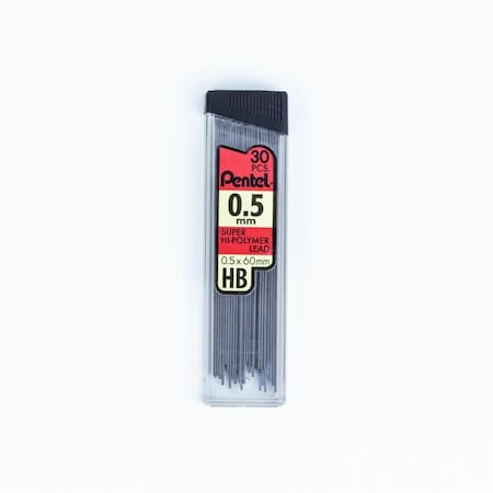Lead Refill, HB, 0.5 mm, PK30