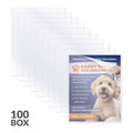 8-1/2" x 11" Economy Clear Vinyl Report Covers Only, 100/BX