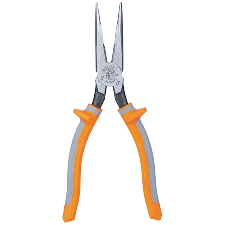 Pliers, Long Nose Side-Cutters, 8-Inch