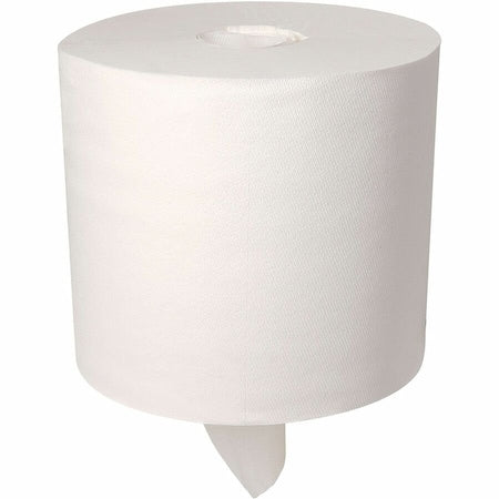 Sofpull Center Pull Paper Towels, 1 Ply, 567 Sheets, 700 ft, White, 4 PK