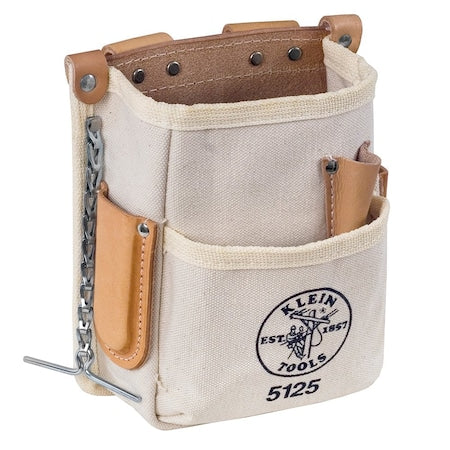 Tool Pouch, Tool Pouch, Tan, Canvas, 5 Pockets
