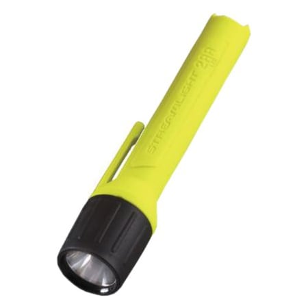 2AA ProPolymer HAZ-LO Flashlight, Led Yellow Industrial Handheld Flashlight, 65 lm