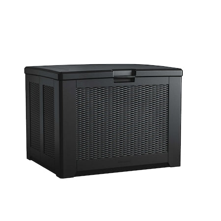 DeckBox, Resin, Chrcl, 33-1/4x30x36-1/2in