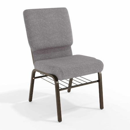 Gray Fabric Church Chair, PK4