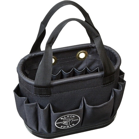 Hard-Body Bucket, 29-Pocket Aerial Bucket, Black