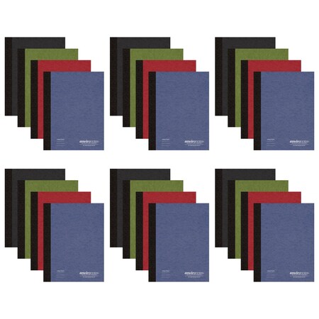Recycled Comp Notebooks, College R, PK24