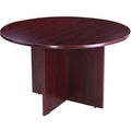 Round Table, 42", Mahogany