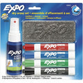 Dry Erase Marker Set, 4 Markers