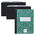 Case of Green Marble Comp Notebooks, 5x5 Graph Ruled, 100 sht, 15 lb Paper, 9.75"x7.75", Hard Cover, PK24
