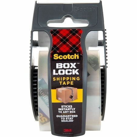 Packaging Tape with Dispenser, 3.1mil, Clear